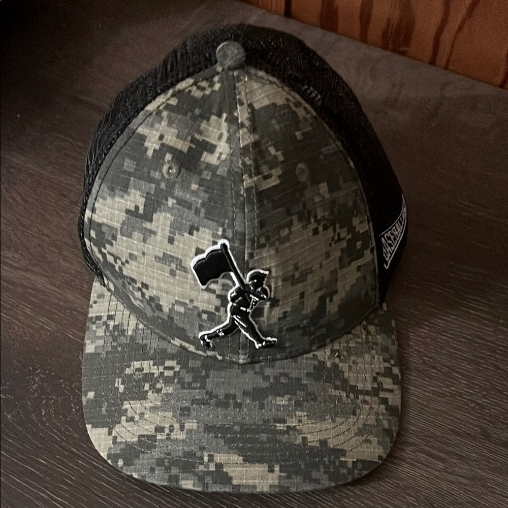 Baseballism Camouflage Trucker Baseball Cap Flagman SnapBack